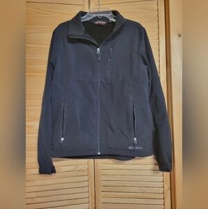 Black Diamond Men’s Jacket medium fleece lined softshell warm black